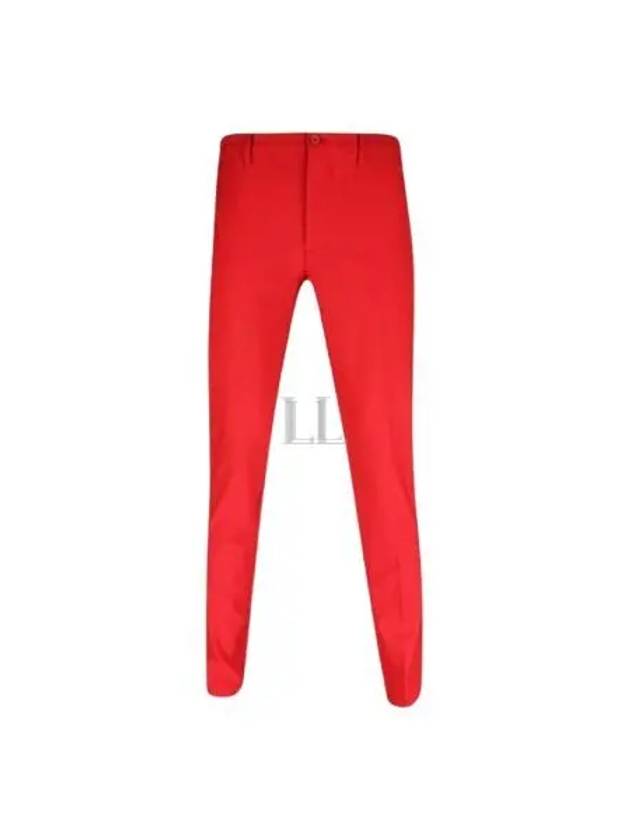 Men's Ellott Stretch Pants Barbados Cherry - J.LINDEBERG - BALAAN 2