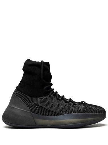 Yeezy Basketball Knit Onyx High Top Sneakers Grey - ADIDAS - BALAAN 1