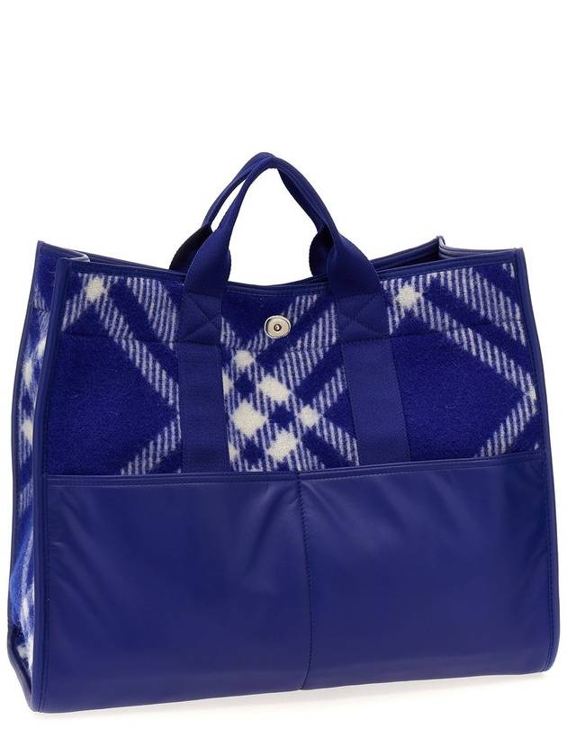 Check Tote Bag Knight - BURBERRY - BALAAN 4