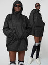 Packable Hooded Anorak Black - ATHPLATFORM - BALAAN 3