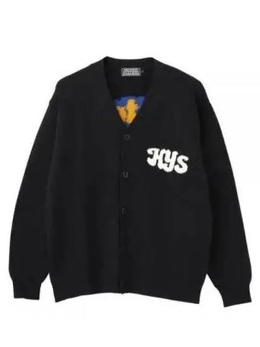 24 02241ND01 Logo Afro Cardigan - HYSTERIC GLAMOUR - BALAAN 1