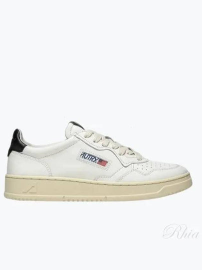 Medalist Goatskin Low Top Sneakers White - AUTRY - BALAAN 2