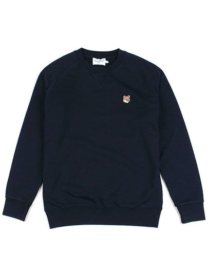 Fox Head Patch Classic Sweatshirt Navy - MAISON KITSUNE - BALAAN 2