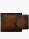 Makore Scritto leather wallet - BERLUTI - BALAAN 4