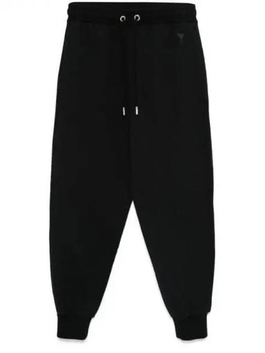 Ami drawstring jogger pants 271534 - AMI - BALAAN 1