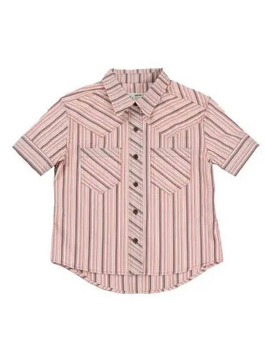 western striped shirt pink - HERETIC - BALAAN 1