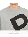 Cory Big Logo Cotton Sweatshirt Grey - A.P.C. - BALAAN 6