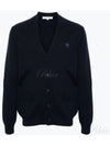 Bold Fox Head Patch Regular Cardigan Navy - MAISON KITSUNE - BALAAN 2