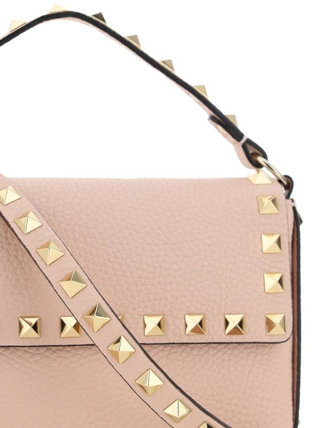 Rockstud Chain Cross Bag Pink - VALENTINO - BALAAN 4