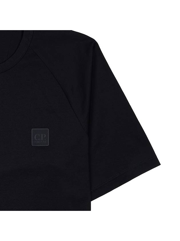 Metropolis Series Short Sleeve T-Shirt Black - CP COMPANY - BALAAN 8