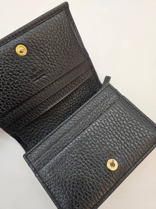 GG Marmont leather card wallet 456126 - GUCCI - BALAAN 5