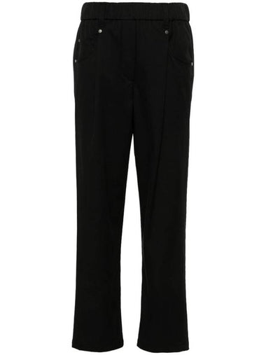 Brunello Cucinelli Trousers Black - BRUNELLO CUCINELLI - BALAAN 1