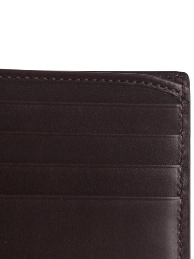 Microssima Signature Half Wallet Dark Brown - GUCCI - BALAAN 6