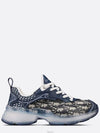 Vibe Oblique Transparent Rubber Low Top Sneaker Navy - DIOR - BALAAN 3