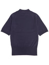 Bea Logo Short Sleeve T-Shirt Navy - VIVIENNE WESTWOOD - BALAAN 3