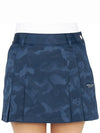 Golf Gauge Jacquard MLW 3A AE01 NAVY Women s Mini Pleated Skirt - MARK & LONA - BALAAN 7