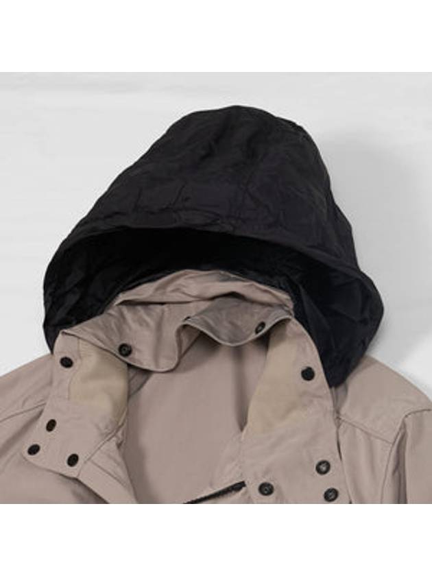 Hyper Dense Nylon Raso Field Jacket Dove Grey - STONE ISLAND - BALAAN 5