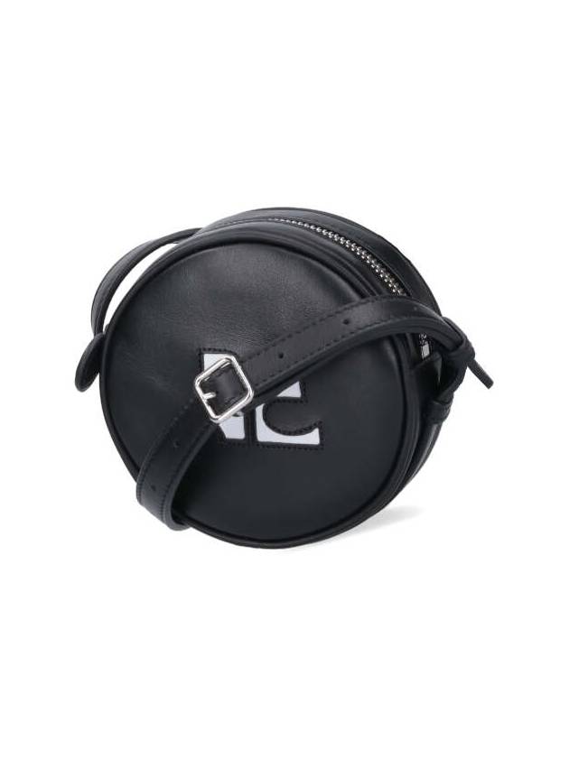 Re-Edition Circle Small Cross Bag Black - COURREGES - BALAAN 3