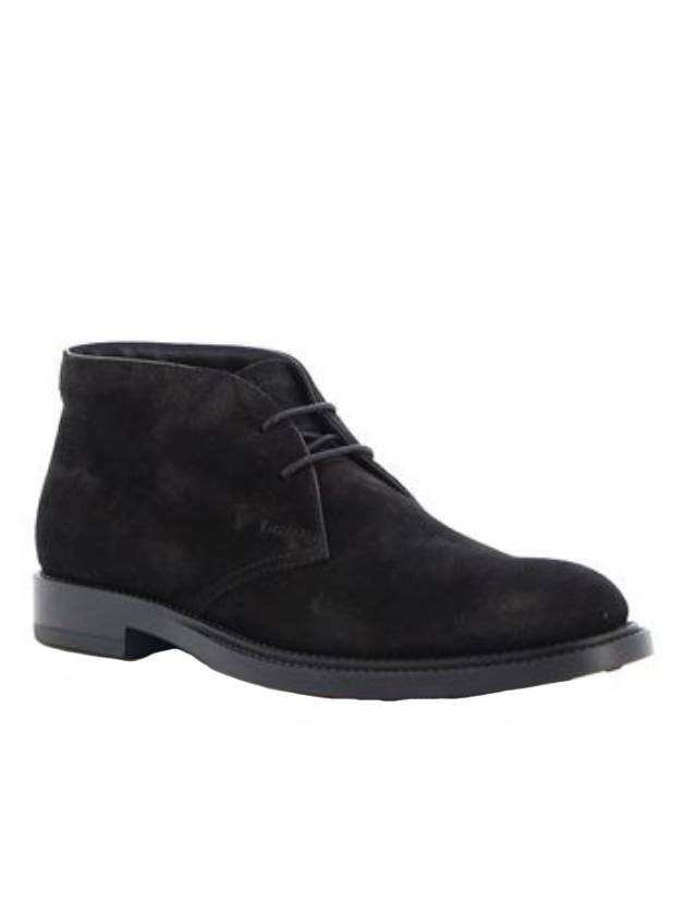 Men s Suede Desert Ankle Boots Black - TOD'S - BALAAN 1