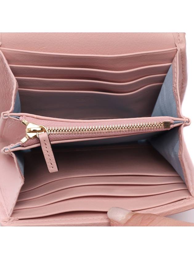 Blondie Medium Chain Strap Half Wallet Pink - GUCCI - BALAAN 7