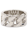 Men's Logo Chain Ring Silver - ALEXANDER MCQUEEN - BALAAN 2