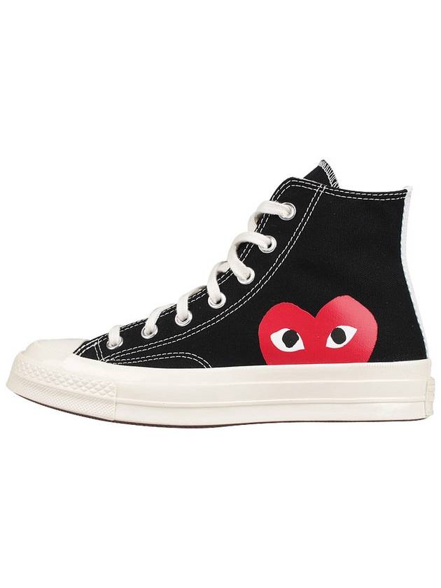 Chuck Taylor high top sneakers P1K112 BLACK - COMME DES GARCONS - BALAAN 3