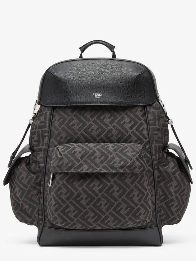 Drive FF Logo Backpack Black - FENDI - BALAAN 2