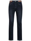 Men s line color combination tension denim jeans JB4A513 - LUX GOLF - BALAAN 2