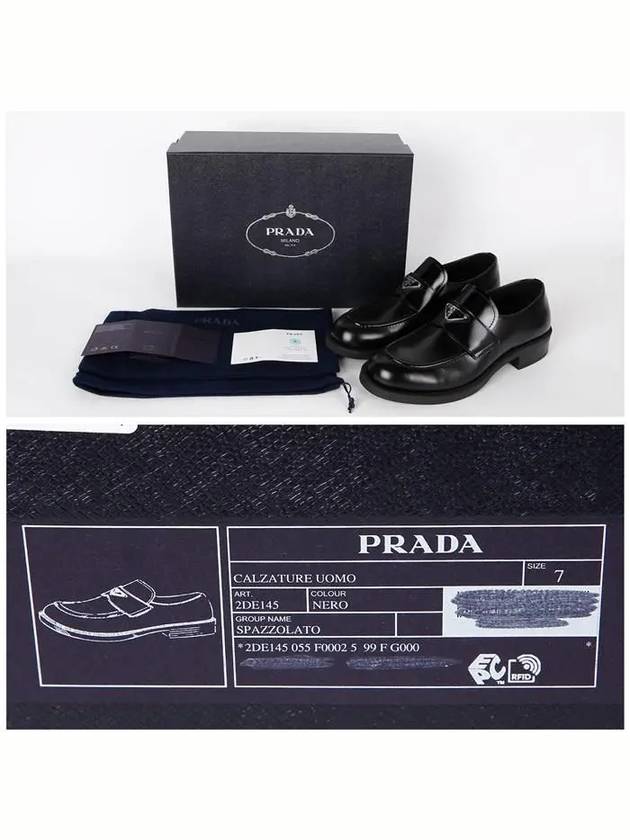 Shoes 2DE145055 F0002 Nero - PRADA - BALAAN 7