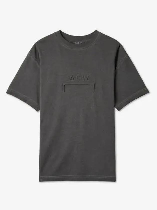 A COLD WALL graphic frame logo short sleeve t shirt black ACWMTS073BLACK - A-COLD-WALL - BALAAN 1