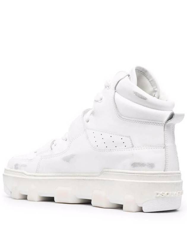 Icon Basket High Top Sneakers White - DSQUARED2 - BALAAN 5