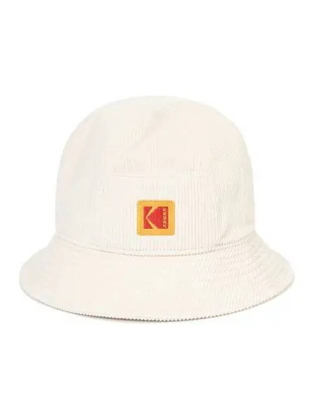 KODAK Corduroy Dome Bucket Hat IVORY - KODO - BALAAN 1