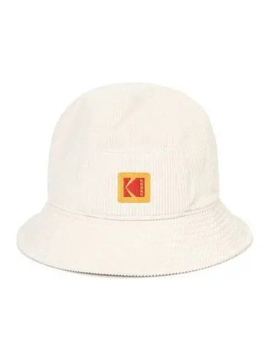 KODAK Corduroy Dome Bucket Hat IVORY - KODO - BALAAN 1