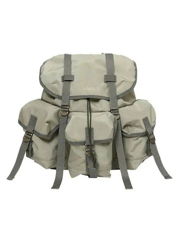 Nylon Alice Pack LIGHT GRAY - AJOBYAJO - BALAAN 1