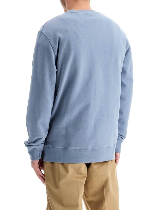 Fox Head Patch Regular Sweatshirt Blue - MAISON KITSUNE - BALAAN 4