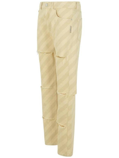 Marni Beige Cotton Jeans - MARNI - BALAAN 2