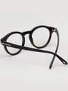 Eyewear Round Acetate Eyeglasses Black - TOM FORD - BALAAN 5