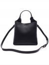 Logo Mini Leather Tote Bag Black - TOD'S - BALAAN 5