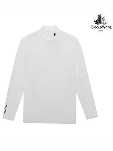 Base Layer 50D Long Sleeve T-Shirt 6903GZINWHITE - BLACK&WHITE - BALAAN 1