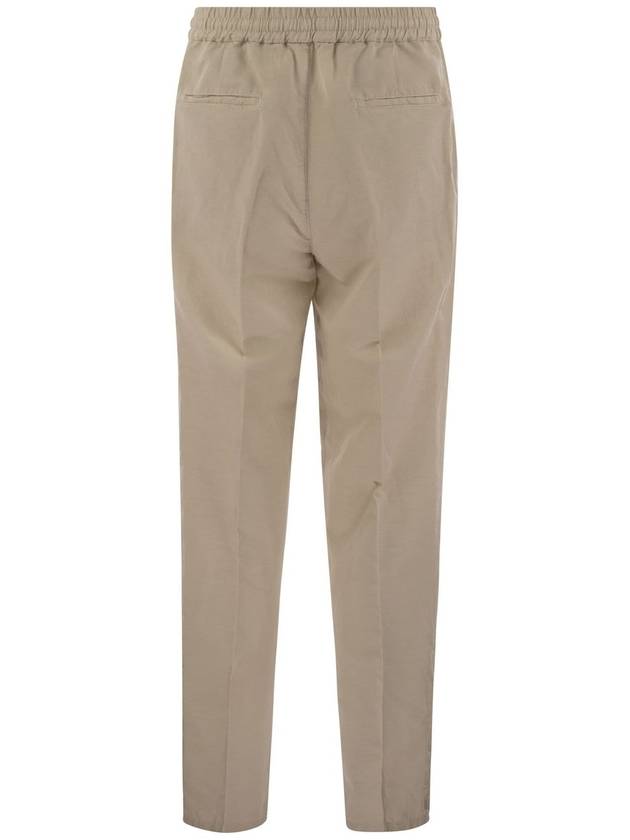 Straight Pants M291DE1710C6233 Beige - BRUNELLO CUCINELLI - BALAAN 3