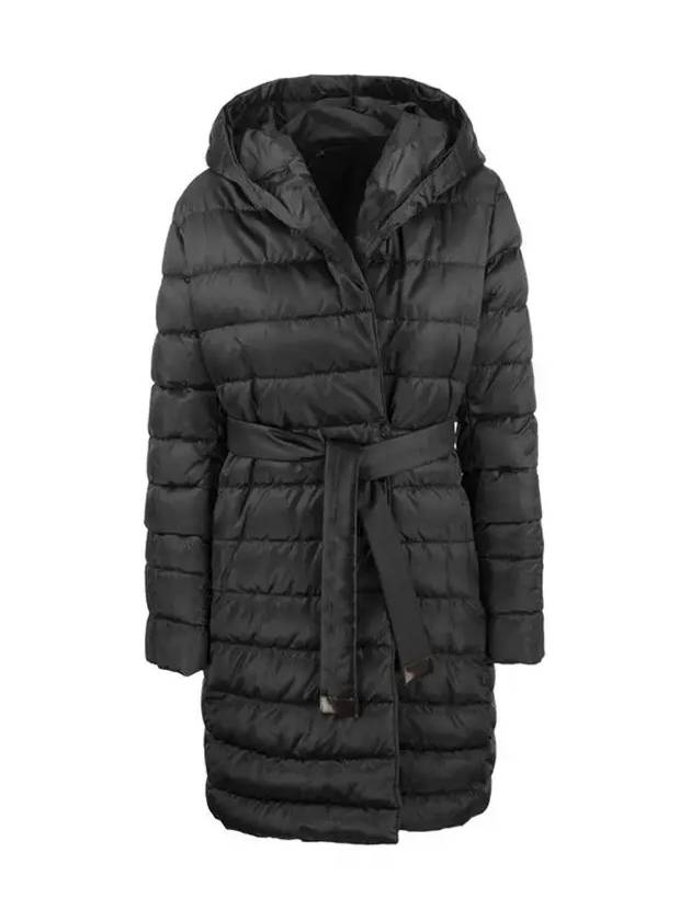 NOVEF Reversible Hooded Padded Jacket Black 2429496025 003 - MAX MARA - BALAAN 2