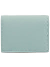 Vara Bow Gloss Flap Half Wallet Green - SALVATORE FERRAGAMO - BALAAN 3