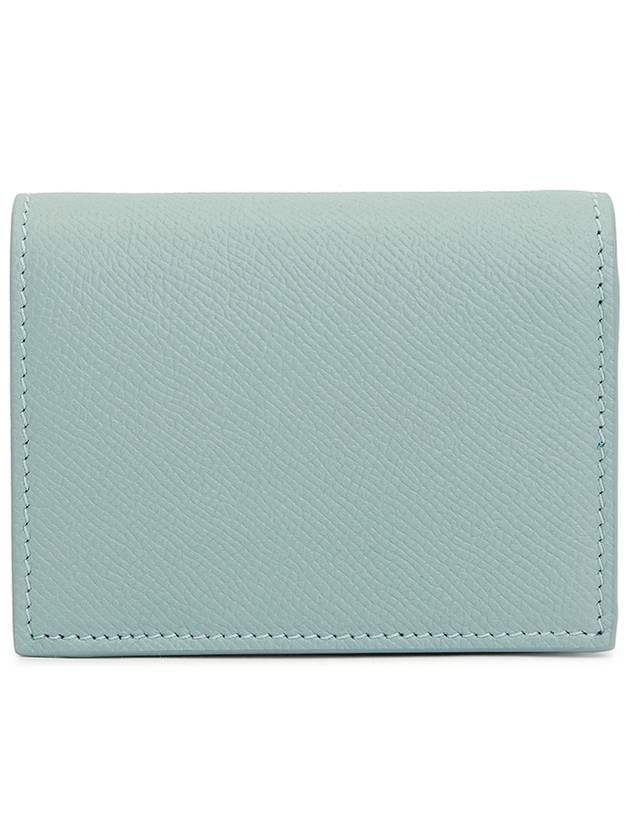 Vara Bow Gloss Flap Half Wallet Green - SALVATORE FERRAGAMO - BALAAN 3