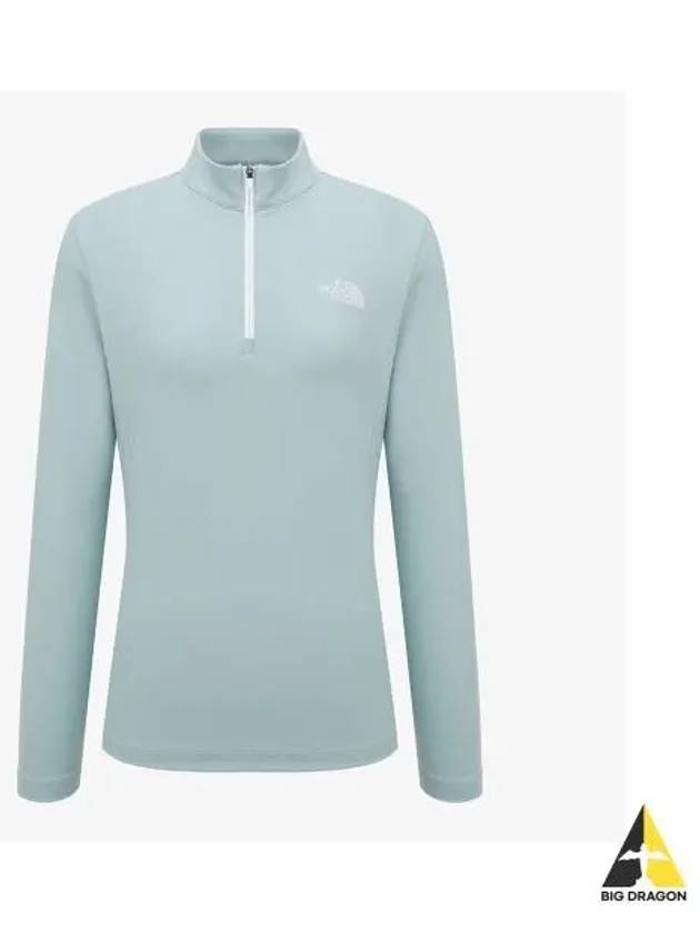 The North Face NT7LQ82B Women s Mountain Flex Zip Tee - THE NORTH FACE - BALAAN 1