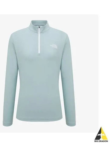 The North Face NT7LQ82B Women s Mountain Flex Zip Tee - THE NORTH FACE - BALAAN 1