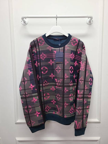 Multi Monogram Jacquard Neoprene Sweatshirt XXL - LOUIS VUITTON - BALAAN 1