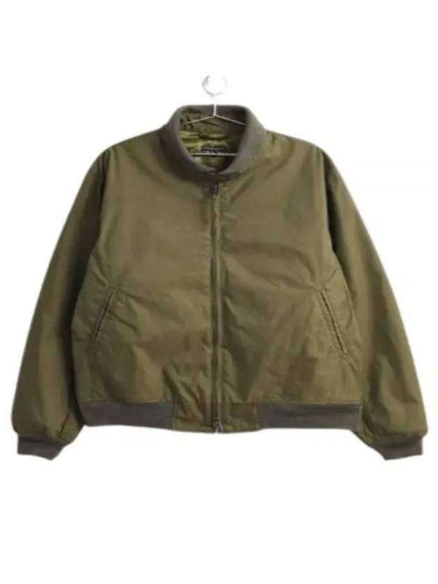 LL Jacket Olive CP Weather Poplin 23F1D066 NQ242 EU001 - ENGINEERED GARMENTS - BALAAN 1