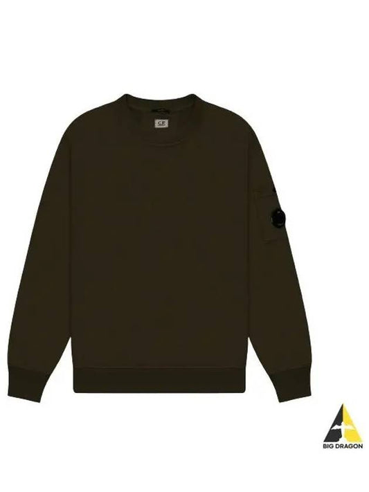 CP Company Cotton Diagonal Fleece Lens Sweatshirt 16CMSS098A 110044G 683 - CP COMPANY - BALAAN 2