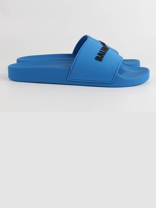 logo slippers blue 40 250 - BALENCIAGA - BALAAN 5