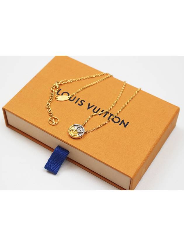 L to V logo coin necklace M69643 - LOUIS VUITTON - BALAAN 2